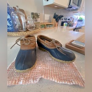 LL Bean Bean Boots — ankle cut. Gently worn.